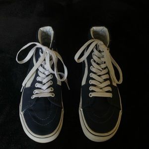 Blue Hightop Vans